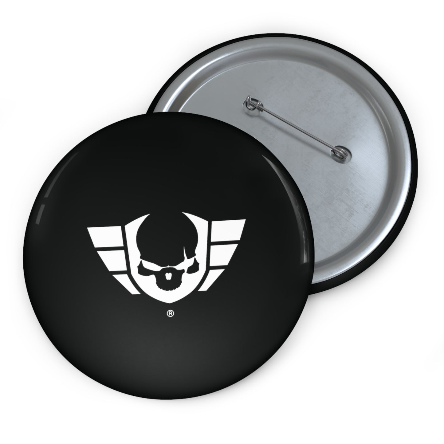 Warsaken® Button Pin : Black