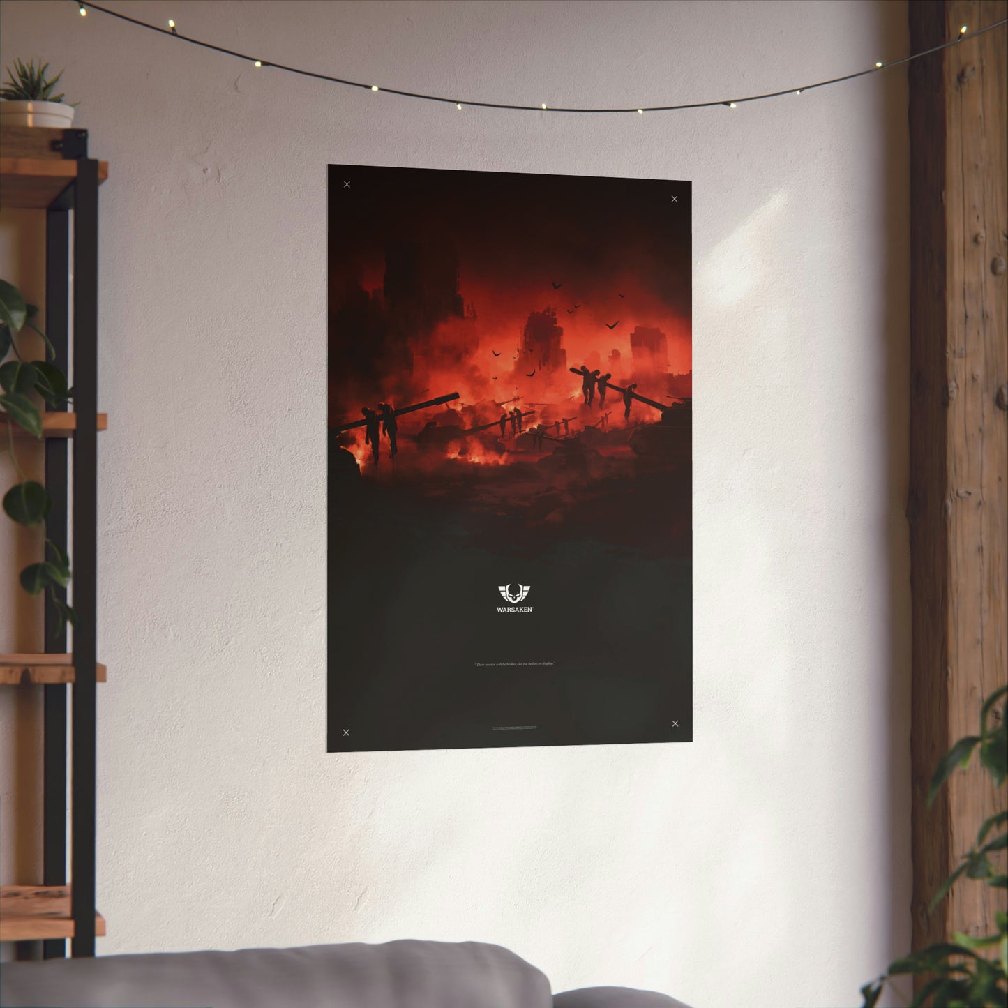 Warsaken® Premium Poster : Instilling Fear