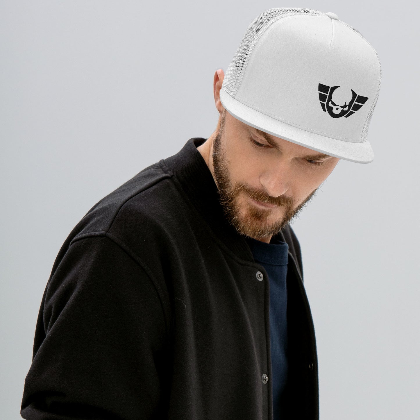 Unisex Warsaken® Hat : Trucker : Logo : White