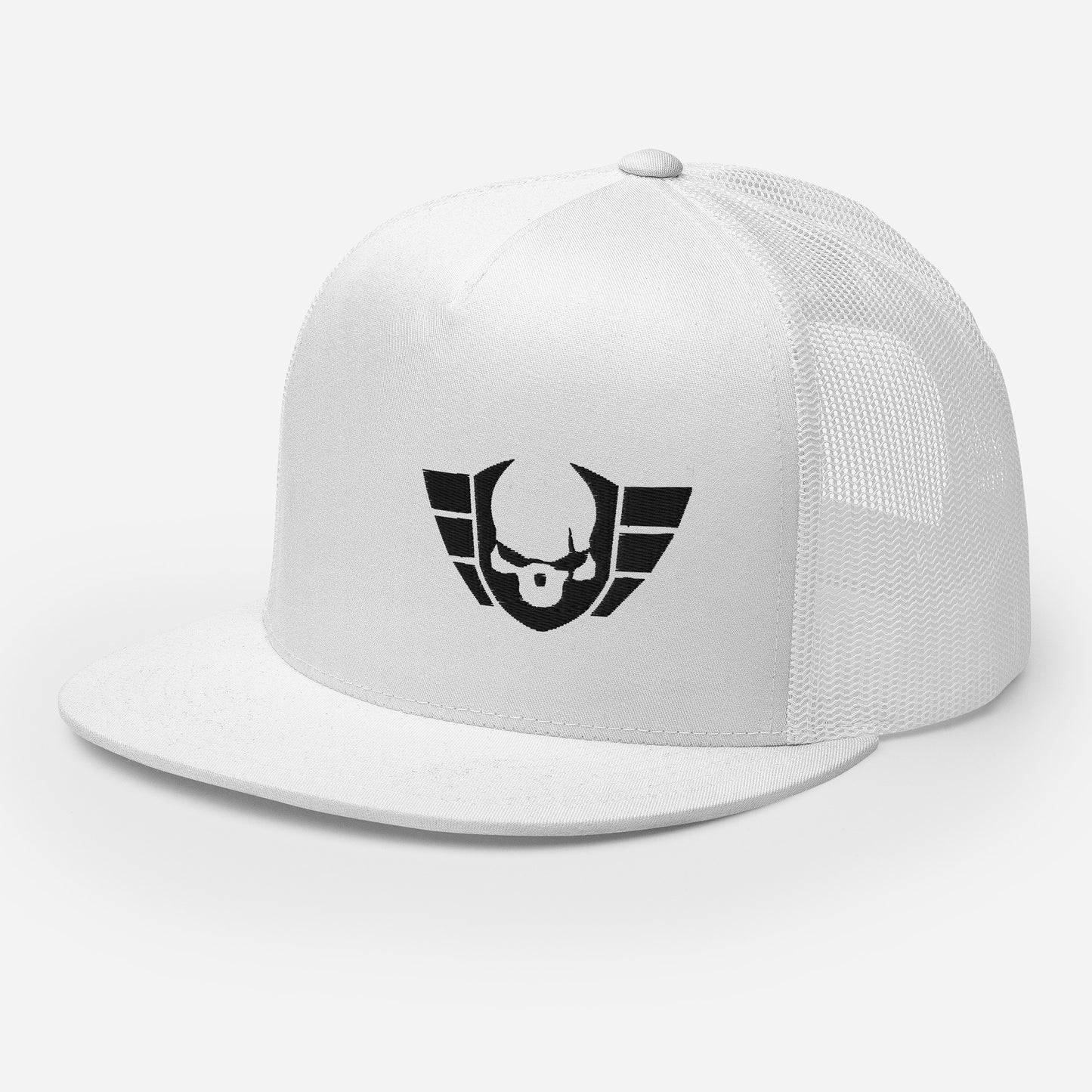 Unisex Warsaken® Hat : Trucker : Logo : White