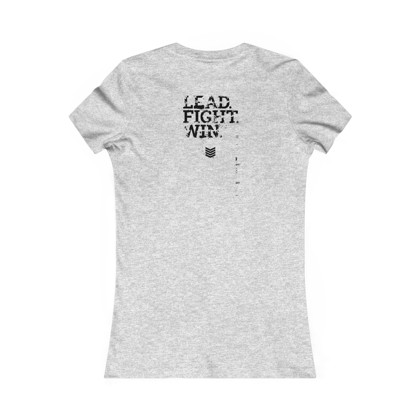 Women's Warsaken® T-Shirt : Lead. Fight. Win.