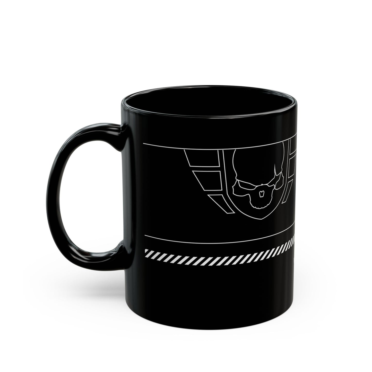 Warsaken® Mug : 11oz : Black