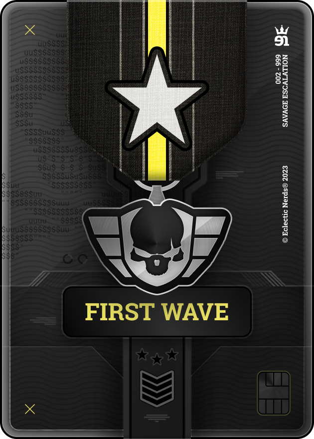 Warsaken® Digital First Wave Upgrade Card : Savage Escalation : WAX
