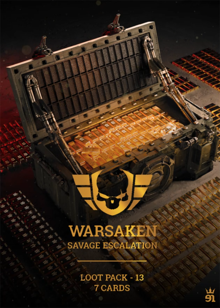 Warsaken® Digital Loot Pack : Savage Escalation (Series 13) : WAX