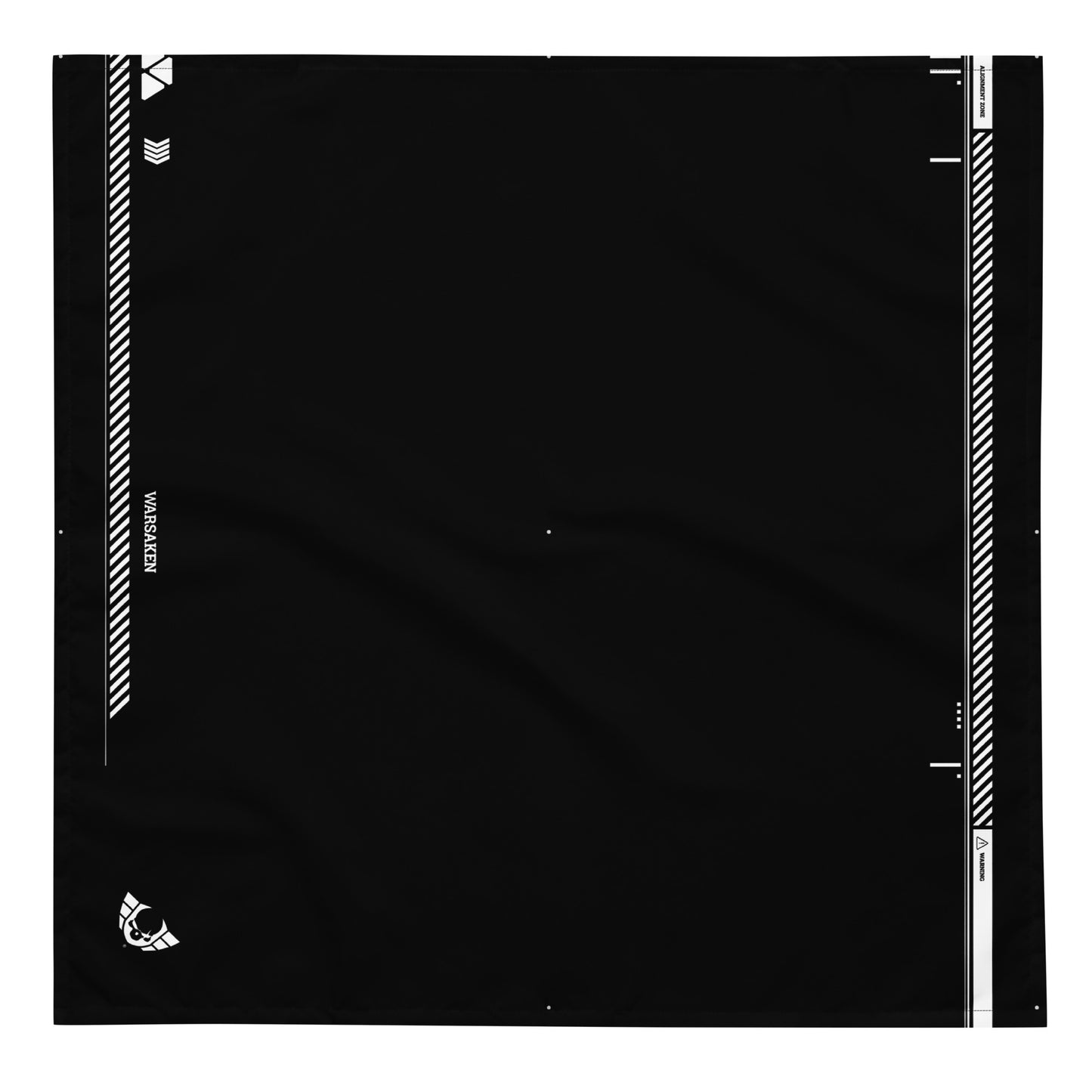 Warsaken® Bandana : Tarmac : Black