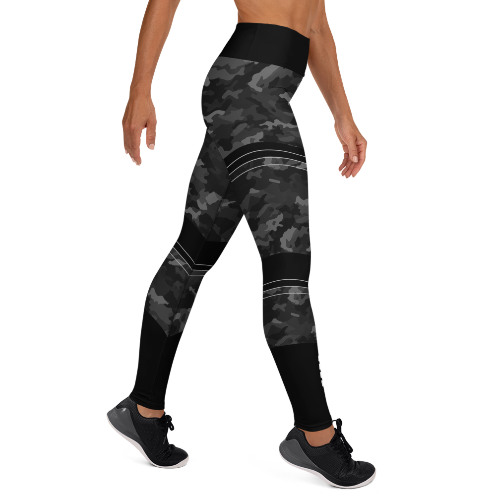 Women's Warsaken® Leggings : Rank : Black Camo