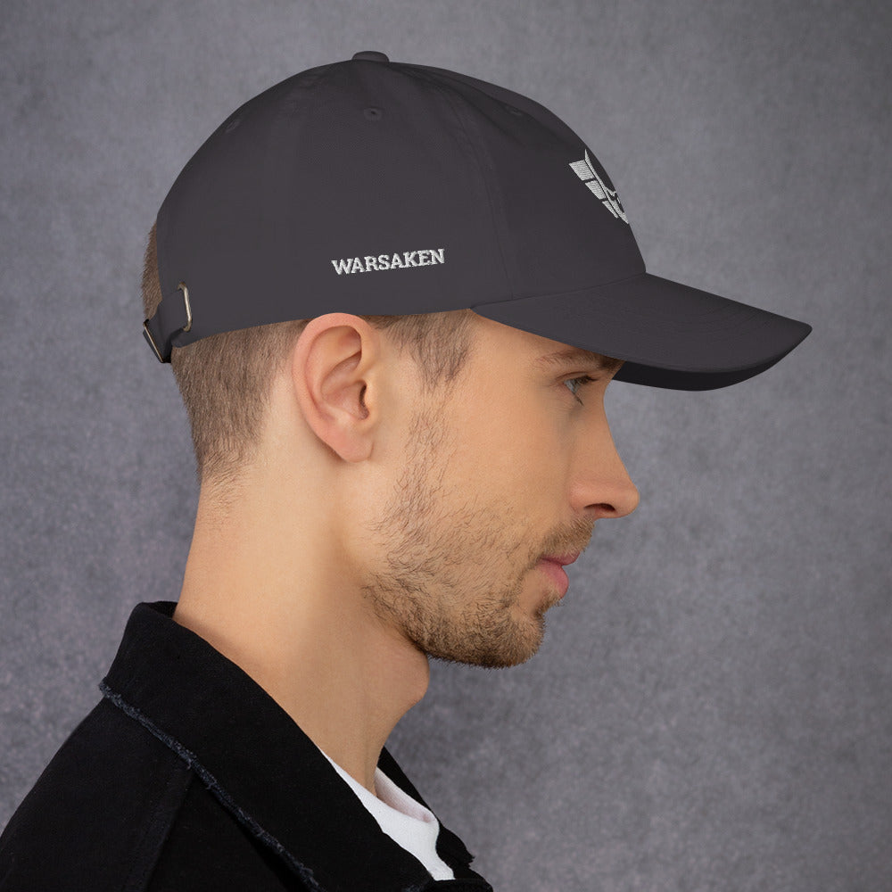 Unisex Warsaken® Hat : Vintage : Logo: Grey