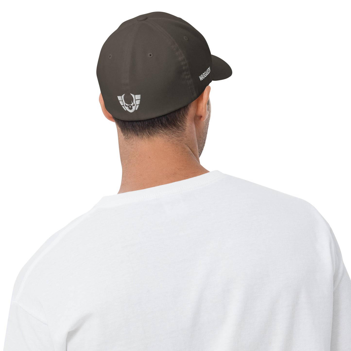 Unisex Warsaken® Hat : Flexfit : Logo : Grey