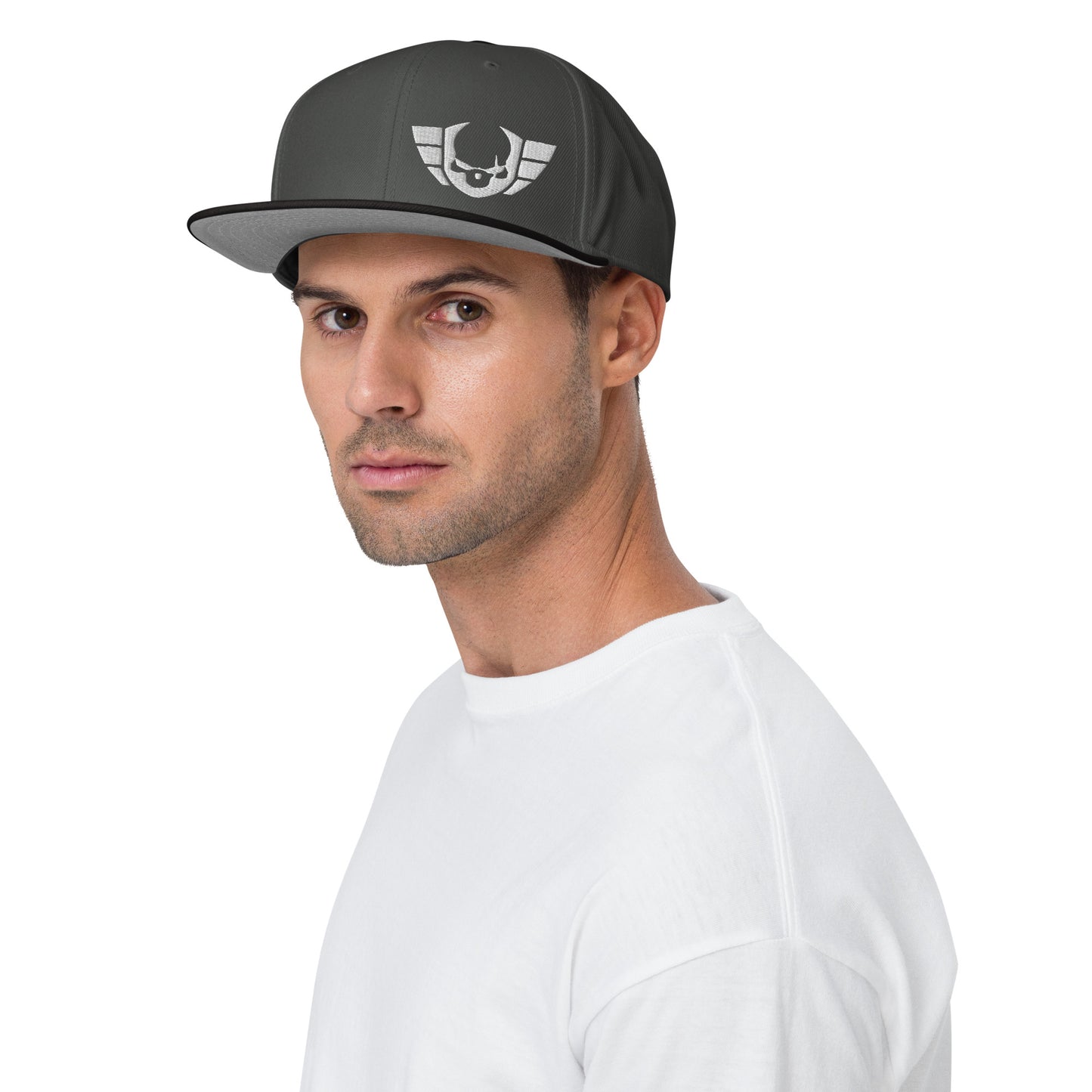 Unisex Warsaken® Hat : Snapback: Logo : Grey