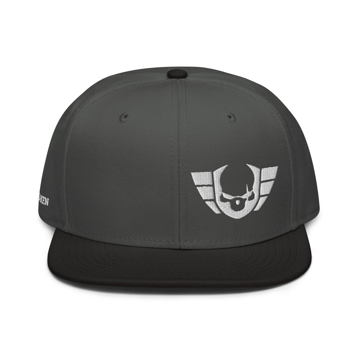 Unisex Warsaken® Hat : Snapback: Logo : Grey