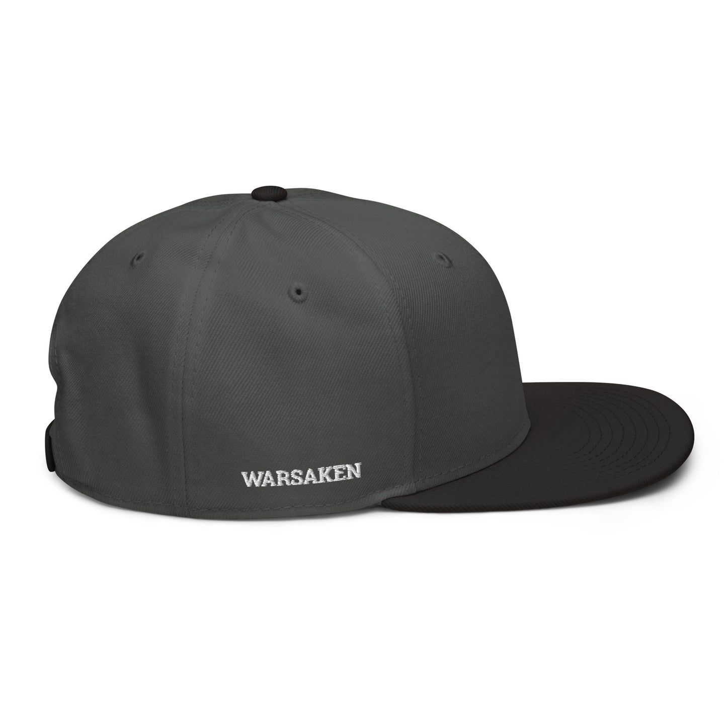Unisex Warsaken® Hat : Snapback: Logo : Grey