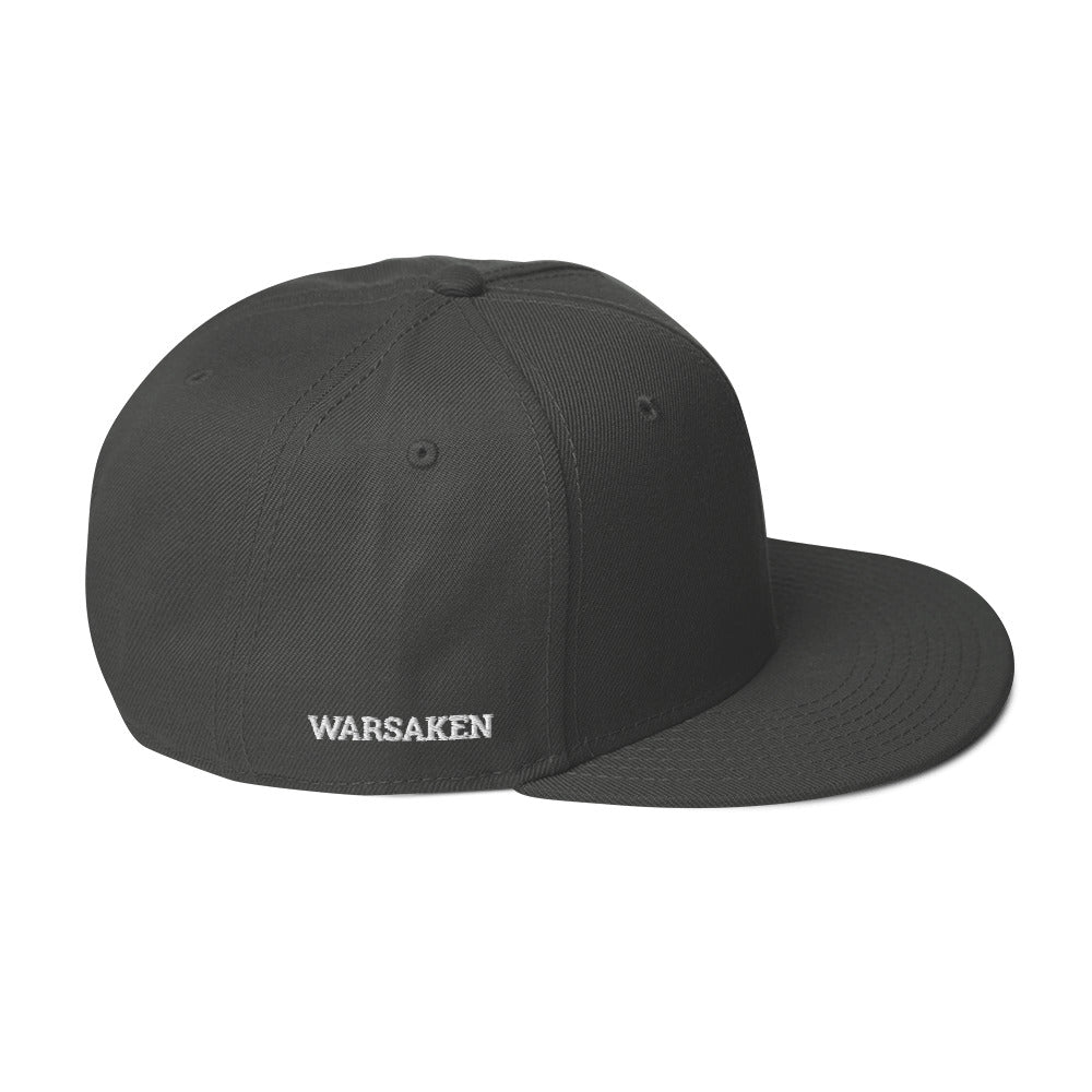 Unisex Warsaken® Hat : Snapback: Logo : Grey