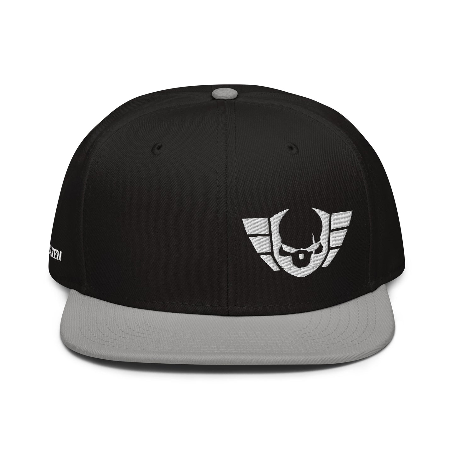 Unisex Warsaken® Hat : Snapback: Logo : Grey