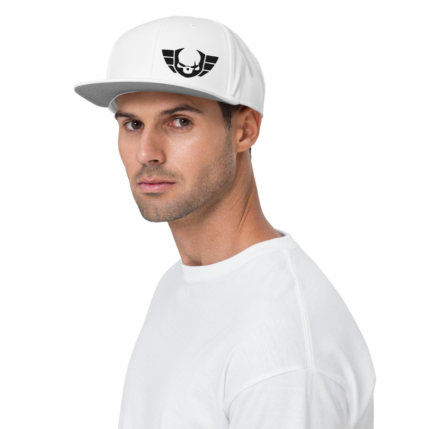 Unisex Warsaken® Hat : Snapback: Logo : White