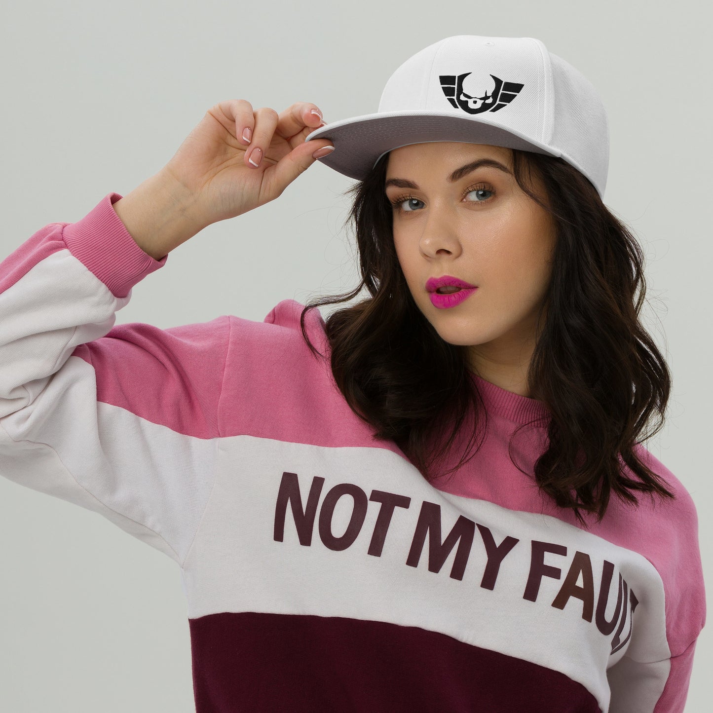 Unisex Warsaken® Hat : Snapback: Logo : White