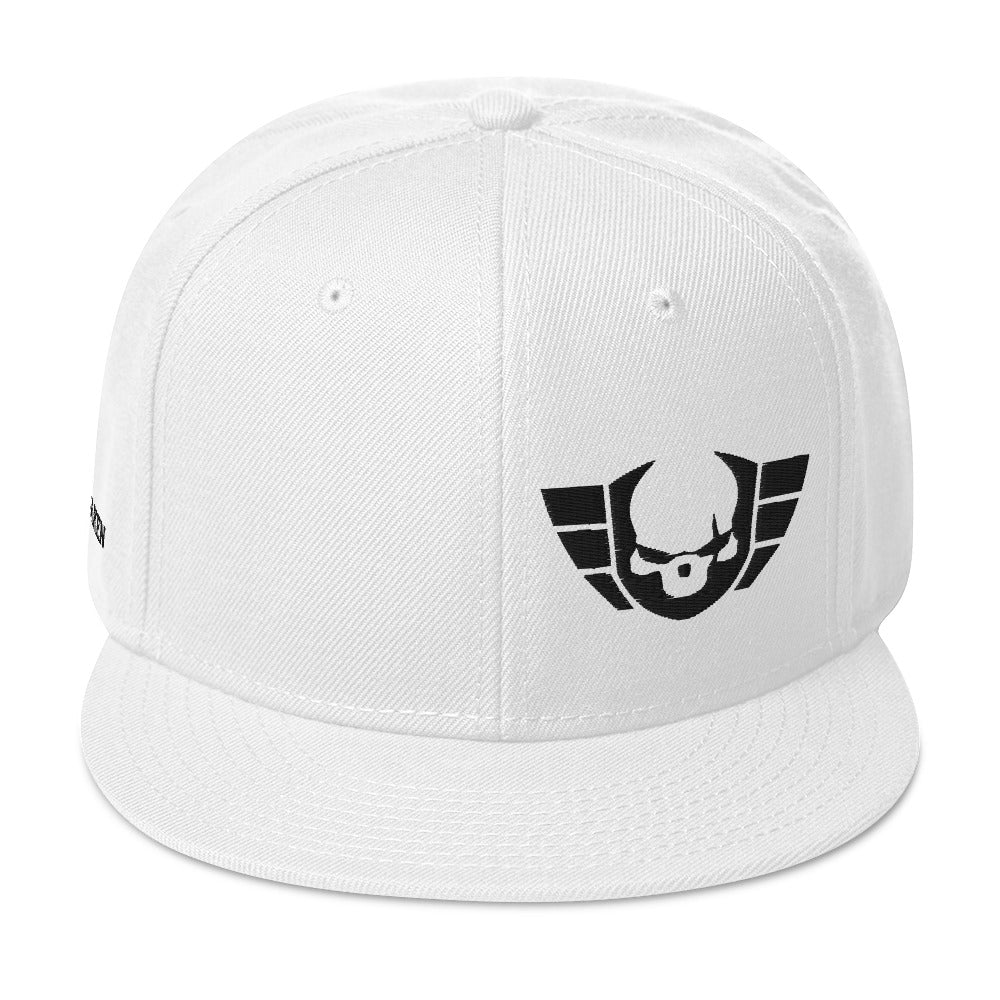 Unisex Warsaken® Hat : Snapback: Logo : White