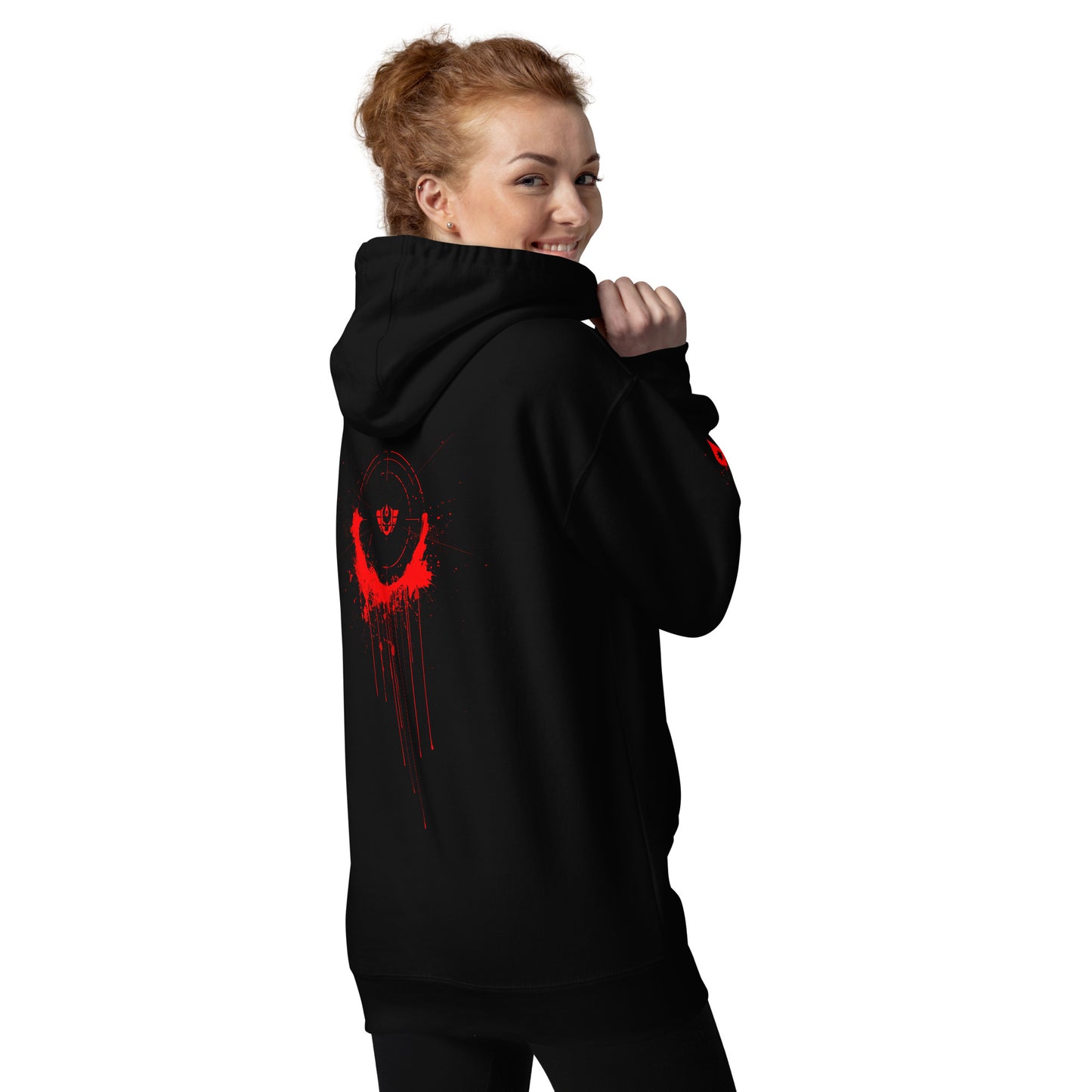 Unisex Warsaken® Hoodie : Blood = Money