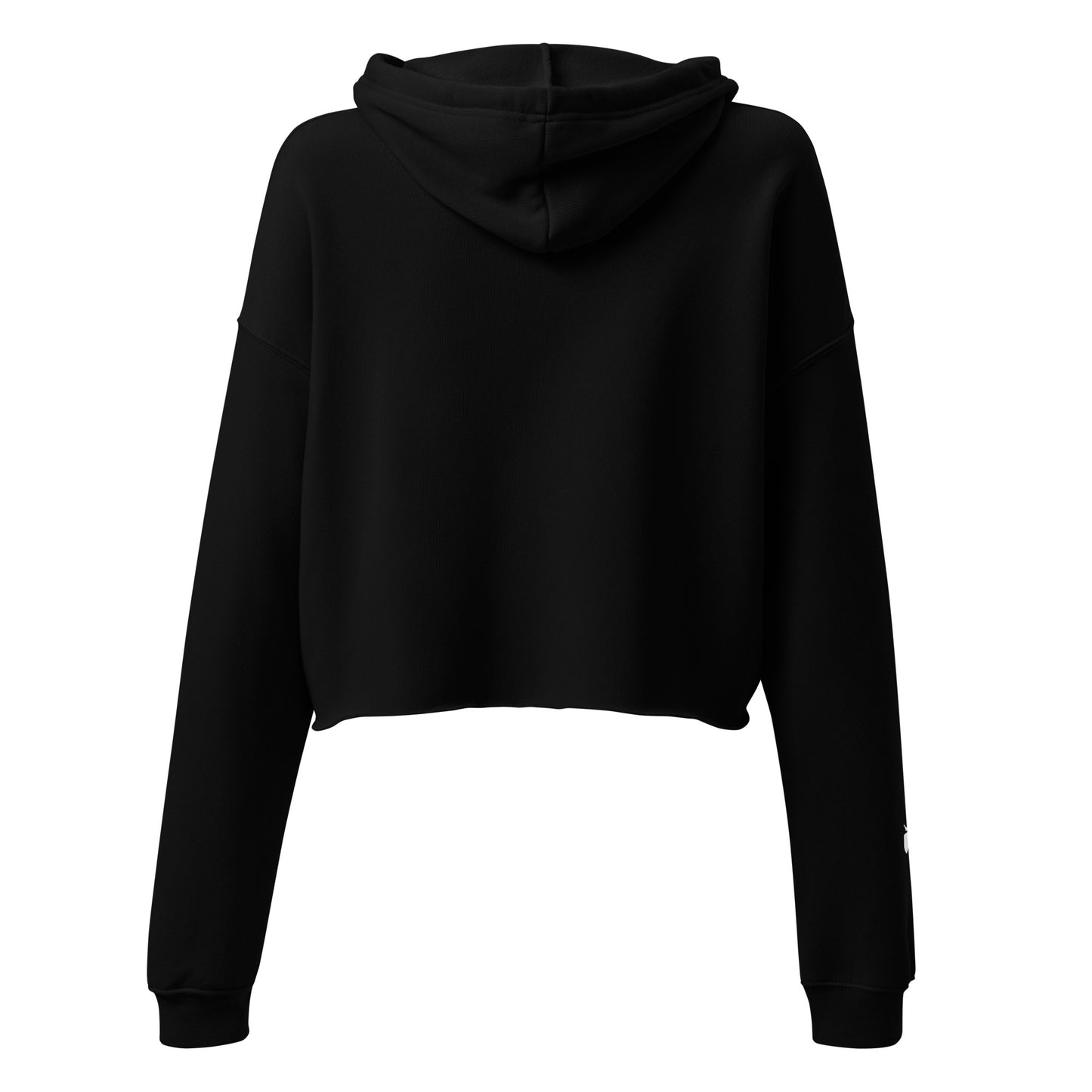 Women's Warsaken® Crop Hoodie : Tyrant : Black