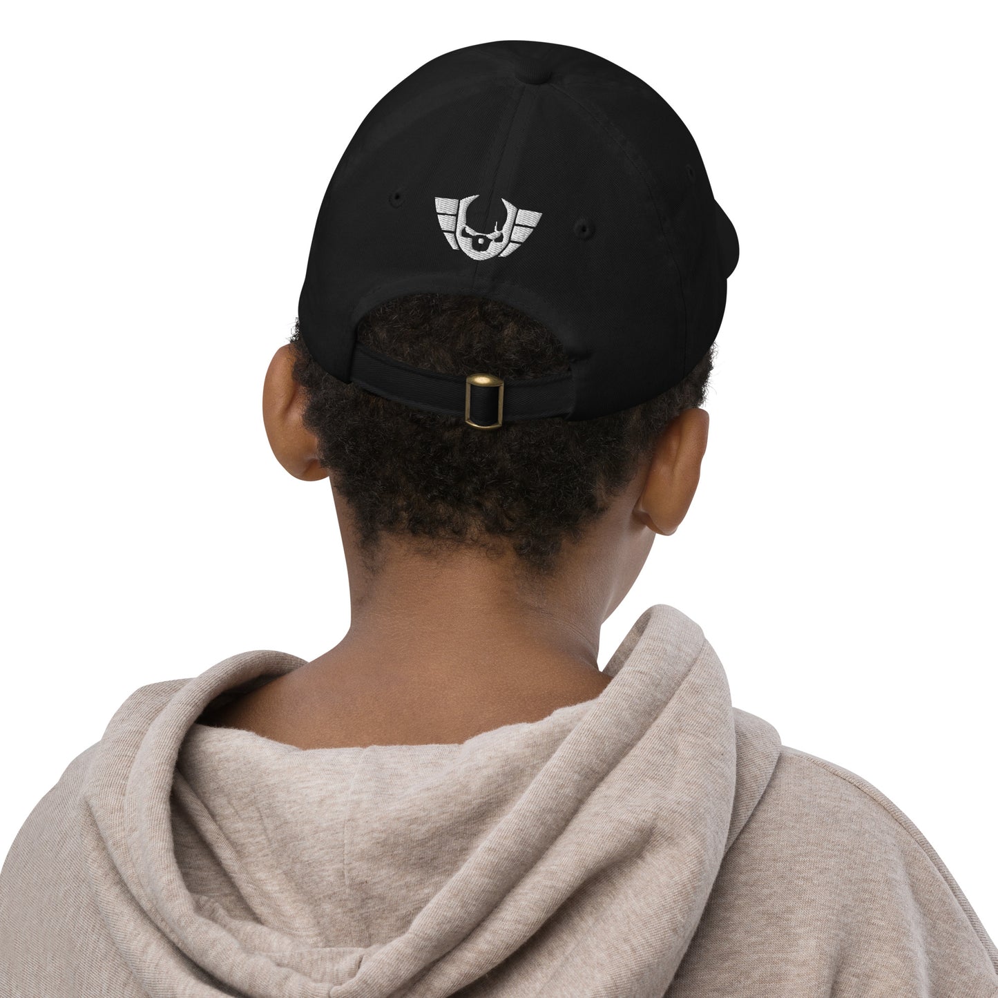 Kids Warsaken® Hat : Vintage : Logo: Black