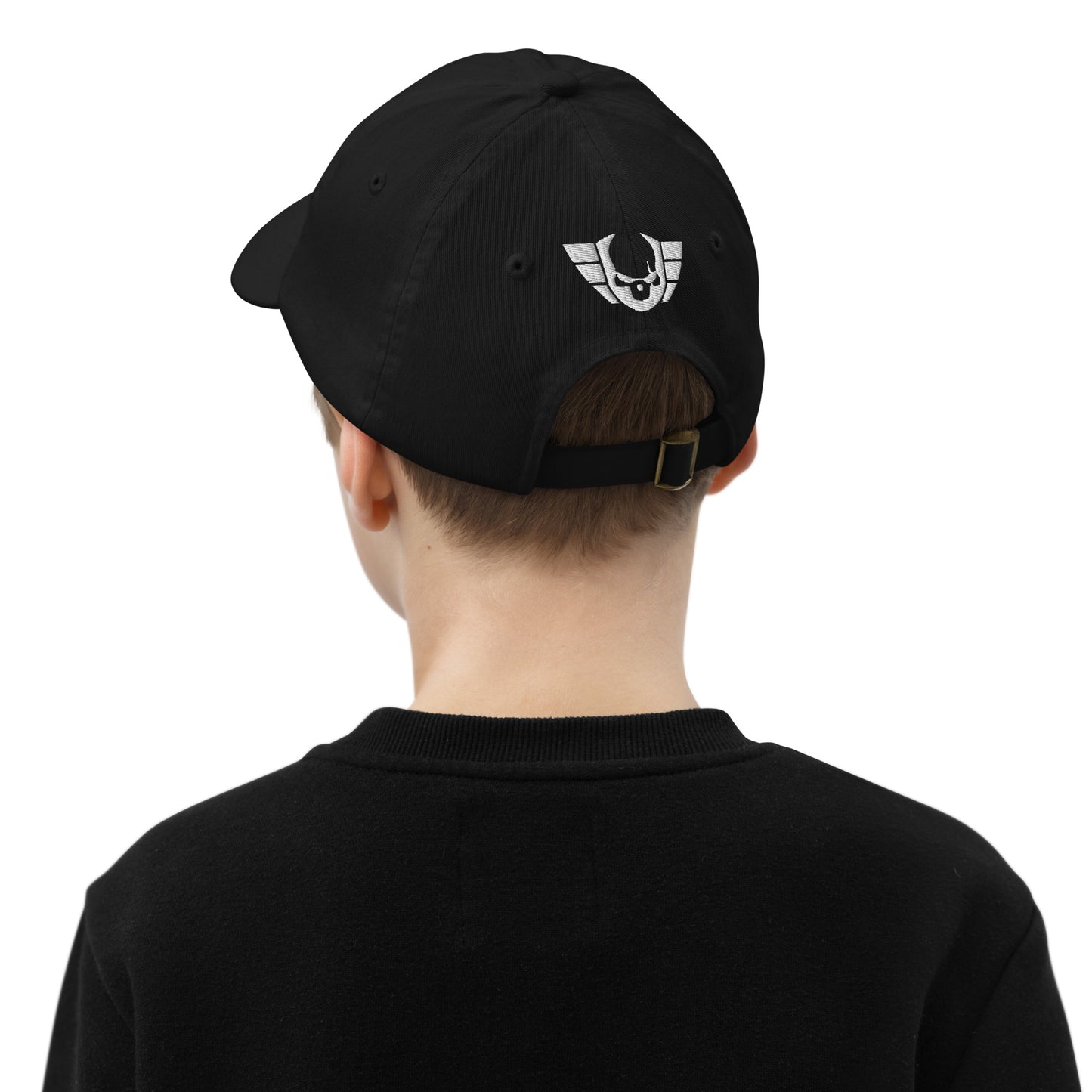 Kids Warsaken® Hat : Vintage : Logo: Black