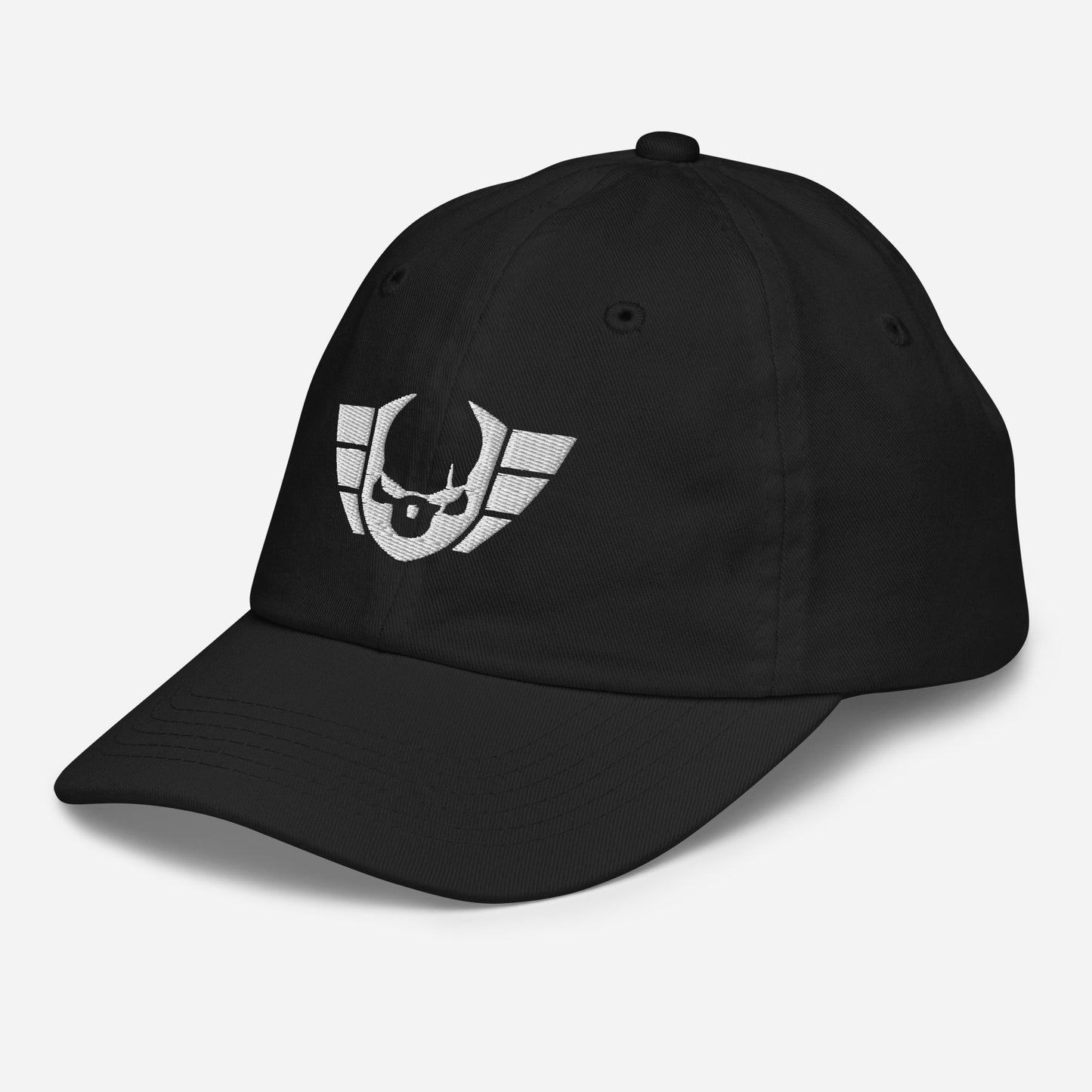 Kids Warsaken® Hat : Vintage : Logo: Black