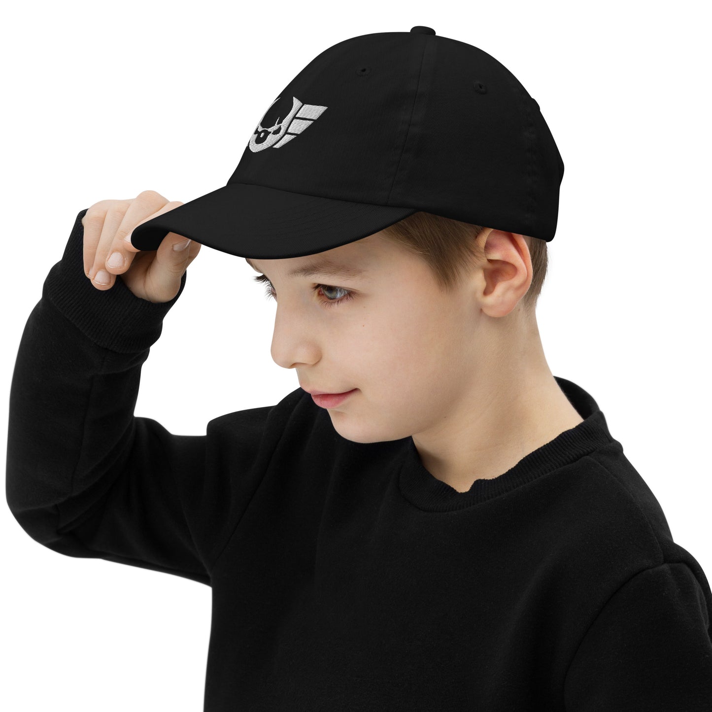 Kids Warsaken® Hat : Vintage : Logo: Black