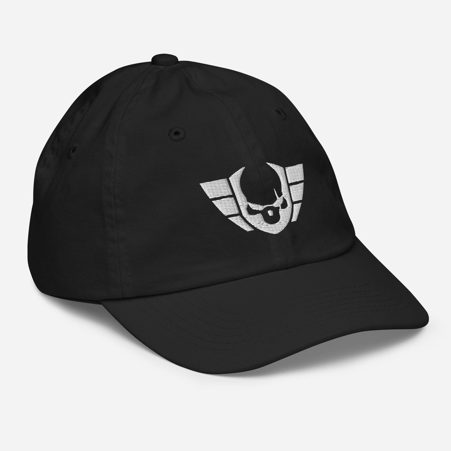 Kids Warsaken® Hat : Vintage : Logo: Black
