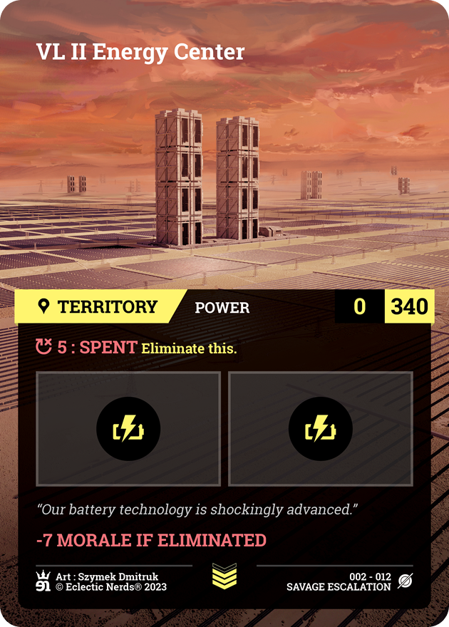 002-012 : VL II Energy Center : 1x Foil