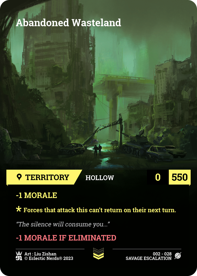 002-028 : Abandoned Wasteland : 1x Foil