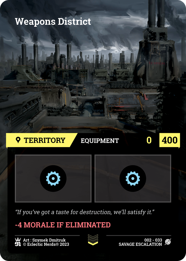 002-033 : Weapons District : 1x Foil