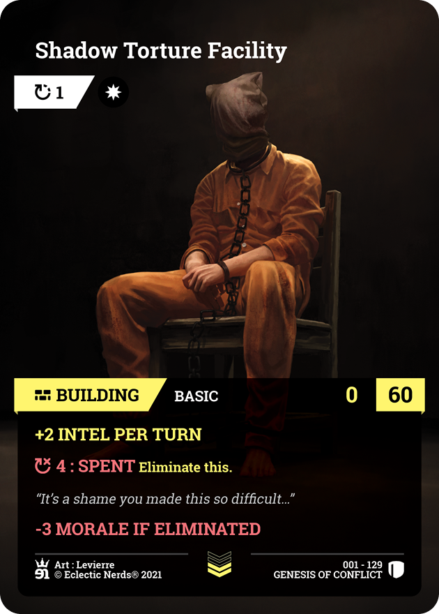 001-129 : Shadow Torture Facility : 1x Foil
