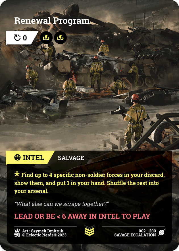 002-200 : Renewal Program : 1x Foil