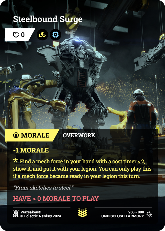 Steelbound Surge - Front