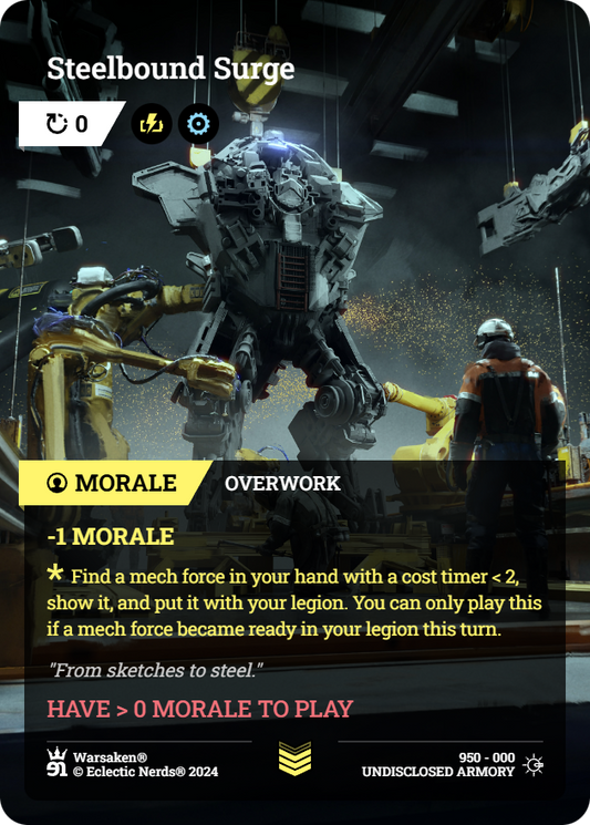 Steelbound Surge - Front