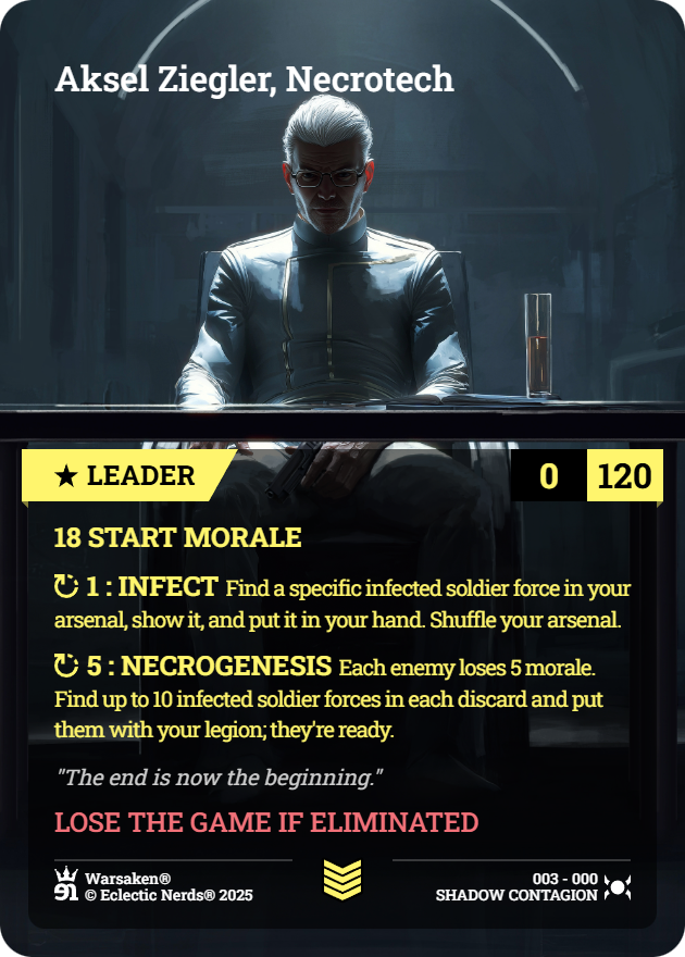 Aksel Ziegler, Necrotech - Front