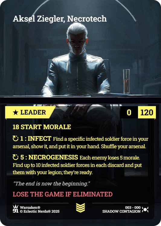 Aksel Ziegler, Necrotech - Front