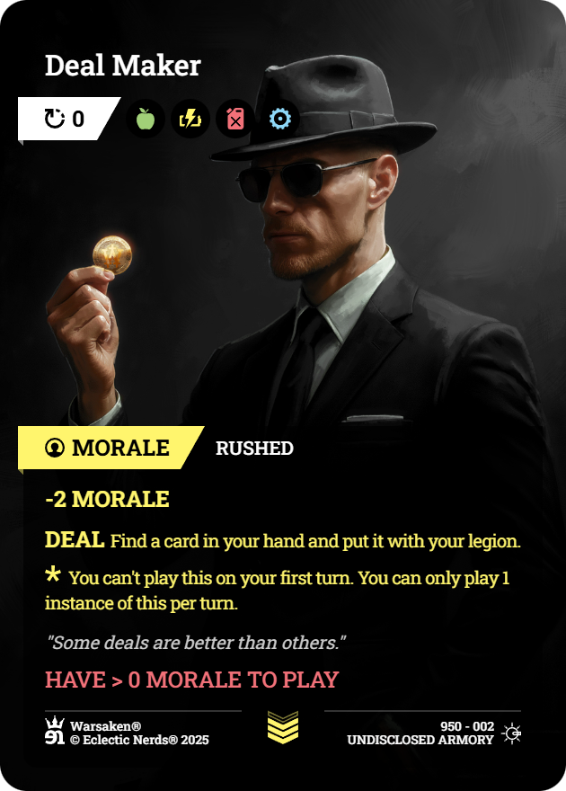 Deal Maker - Front