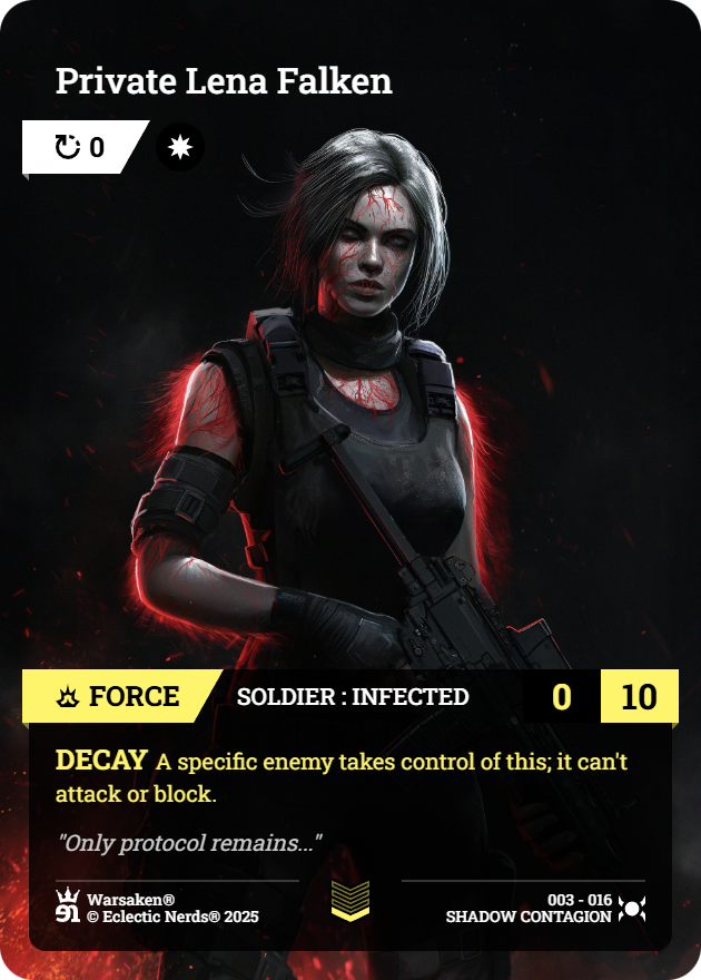 Private Lena Falken - Front