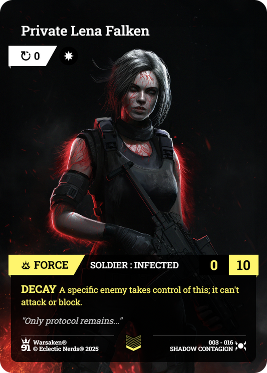 Private Lena Falken - Front