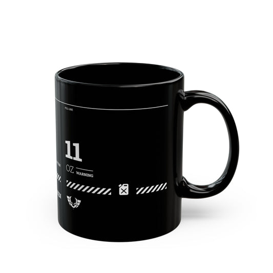 Warsaken® Mug : 11oz : Black