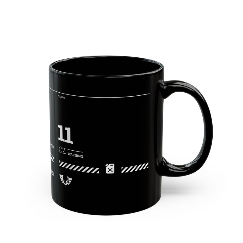 Warsaken® Mug : 11oz : Black