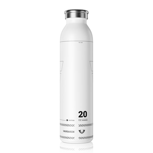 Warsaken® Insulated Bottle : 20oz : White