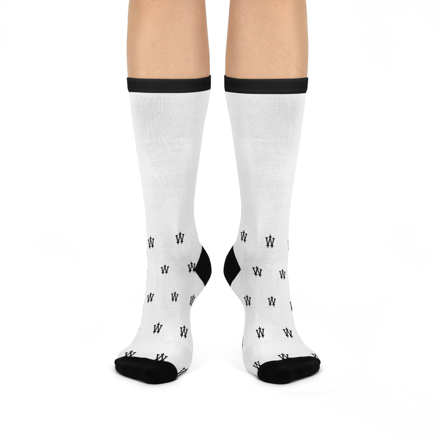 Unisex Warsaken® Socks : Loot : White