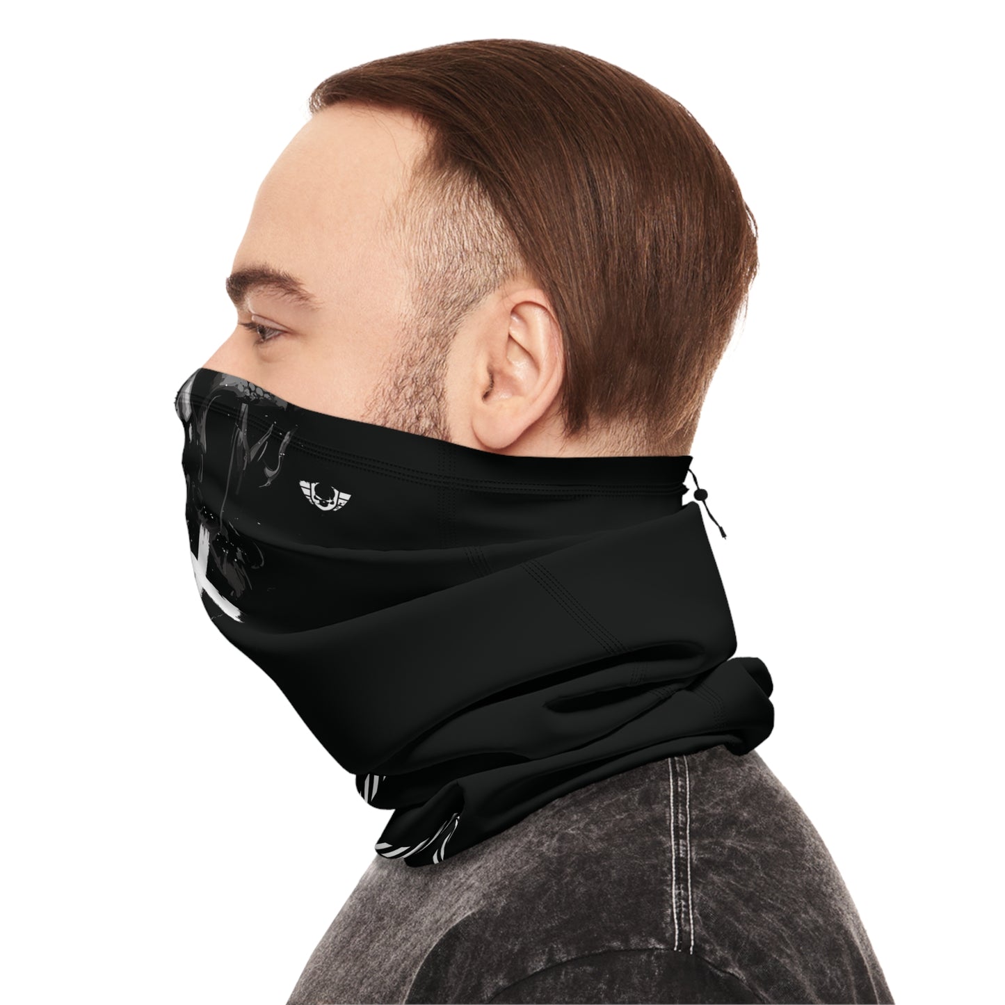 Warsaken® Winter Gaiter : Heavy Skull : Black