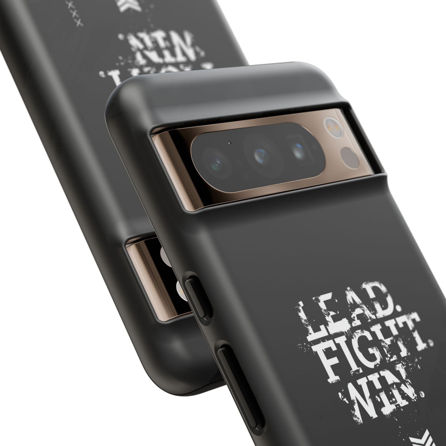 Warsaken® Phone Case : Lead. Fight. Win. : Black