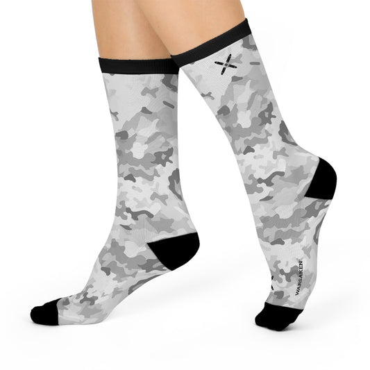 Unisex Warsaken® Socks : Warlord : Arctic Camo