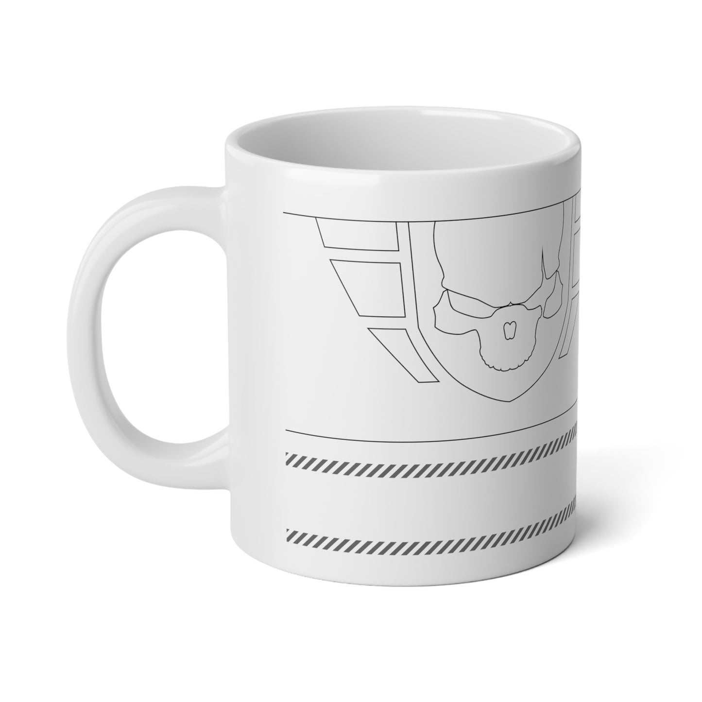 Warsaken® Mug : 20oz : White