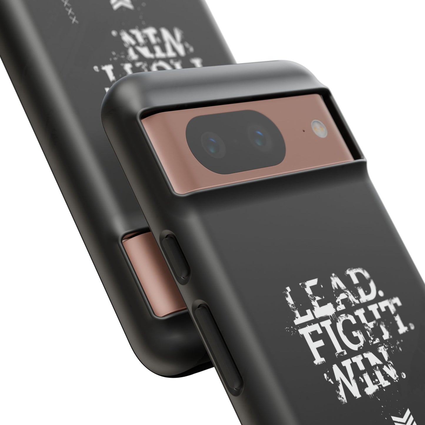 Warsaken® Phone Case : Lead. Fight. Win. : Black