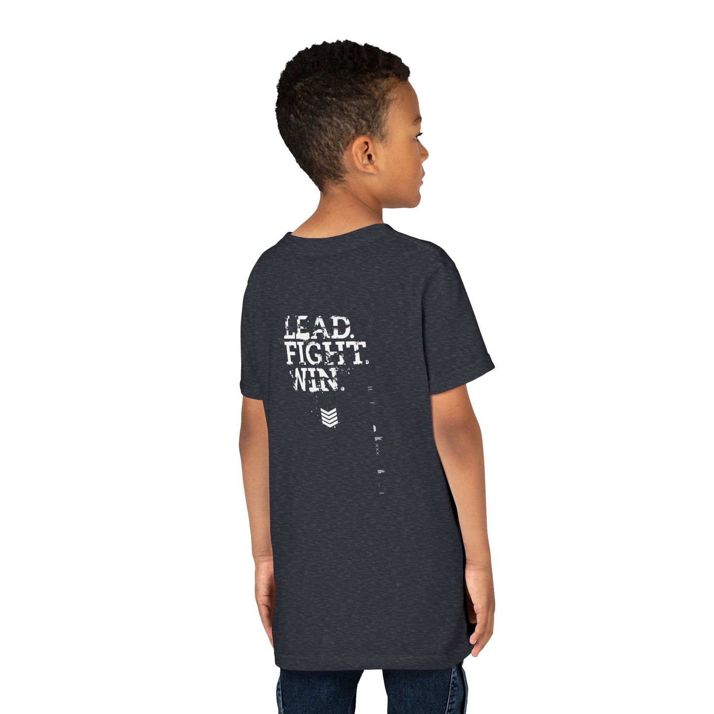 Kids Warsaken® T-Shirt : Lead. Fight. Win.