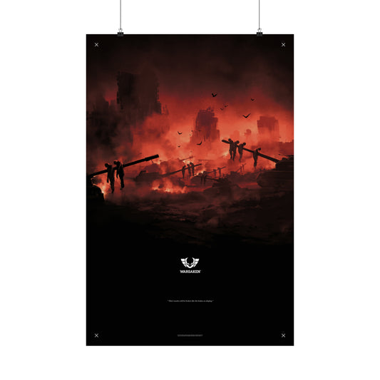 Warsaken® Premium Poster : Instilling Fear